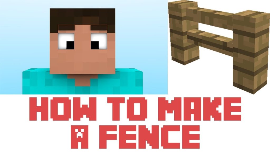 Minecraft Fence Recipe