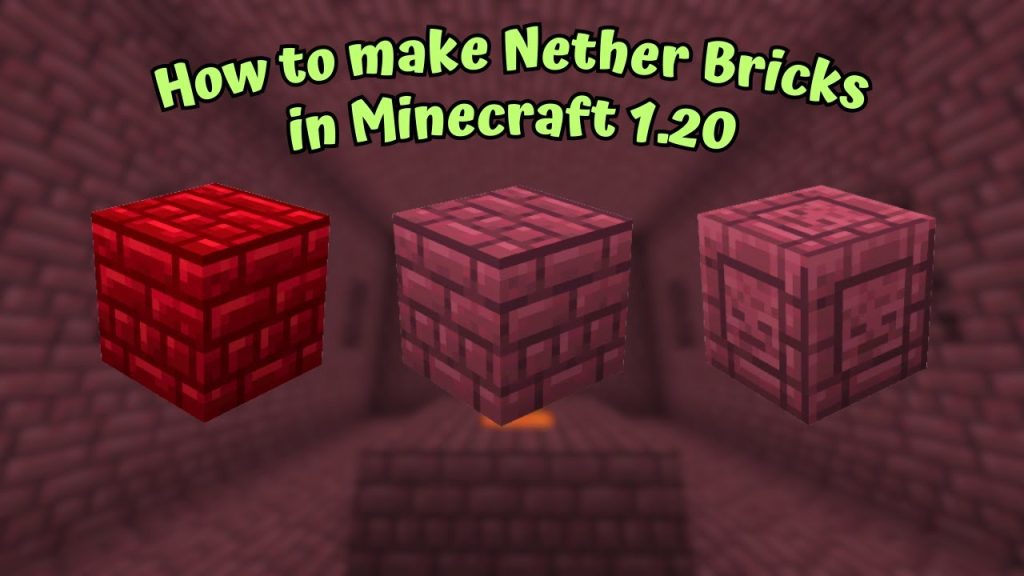 Minecraft Nether Brick Recipe