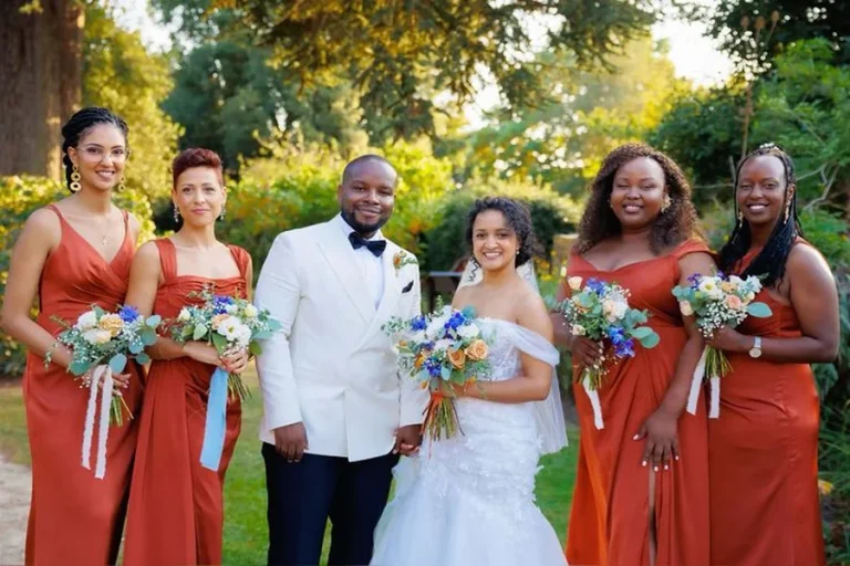 Wedding floral bouquets